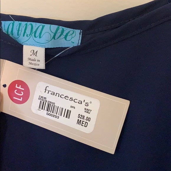 NEVER WORN off the shoulder top with straps - Picture 2 of 2